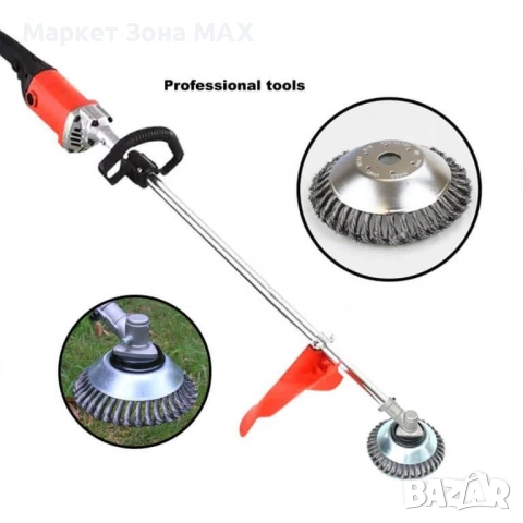 Универсален Професионален Метален диск за тример, 8 Инча  За Бензинов Тример 8″- 200mm, снимка 2 - Други стоки за дома - 53399219
