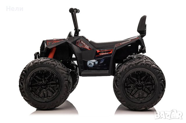 Акумулаторен бъги 4X4 24V,MP3 плейър, с меки гуми с Кожена седалка, снимка 6 - Детски велосипеди, триколки и коли - 43685493