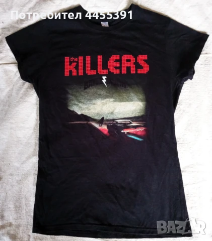 Тениска групи Killers. Toyr 2013, снимка 1