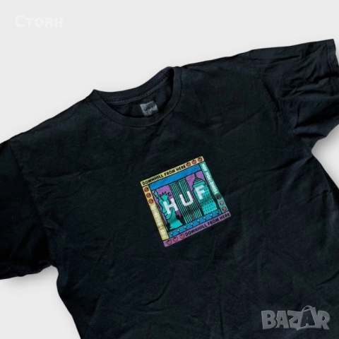 HUF Heavy Cotton Graphic T-Shirt, снимка 2 - Тениски - 52022622