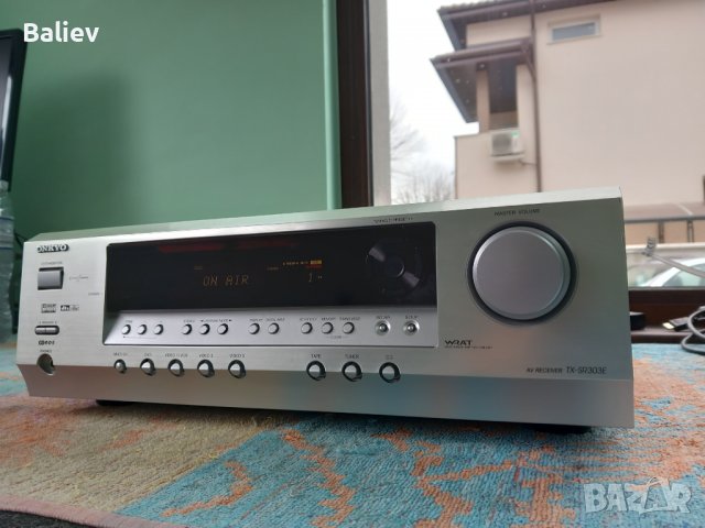 ONKYO TX-SR303 5.1 AV RECEIVER PRO LOGIC 2 , снимка 9 - Ресийвъри, усилватели, смесителни пултове - 39440707