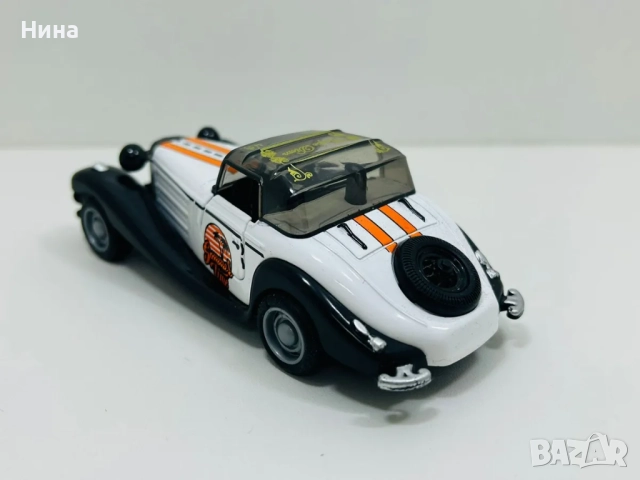 Страхотна ретро метална кола Mercedes- Benz 320 от 1940, снимка 7 - Коли, камиони, мотори, писти - 52598675