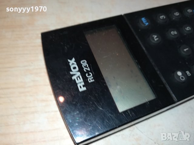 REVOX RC 230 REMOTE CONTROL-ВНОС SWISS 0301241352, снимка 4 - Дистанционни - 43639429