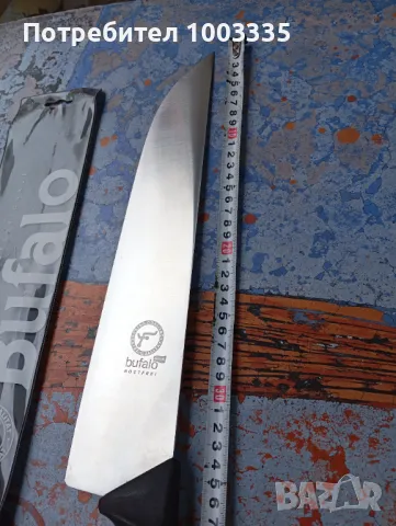 Професионален, марков, много голям касапски нож , снимка 5 - Колекции - 49194920
