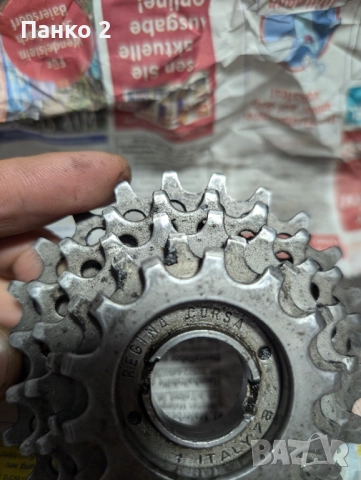 Ретро Шосейна Касета Regina Corsa 5 скорости, снимка 3 - Части за велосипеди - 52164238