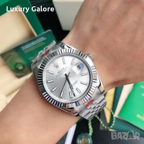 Мъжки часовник Rolex Oyster Perpetual Datejust с автоматичен механизъм, снимка 5 - Мъжки - 39294421