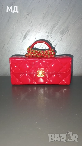 Channel нова малка чанта червена