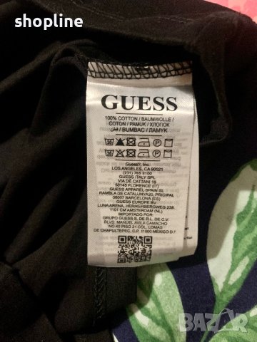 Нова дамска тениска Guess, снимка 2 - Тениски - 43356200