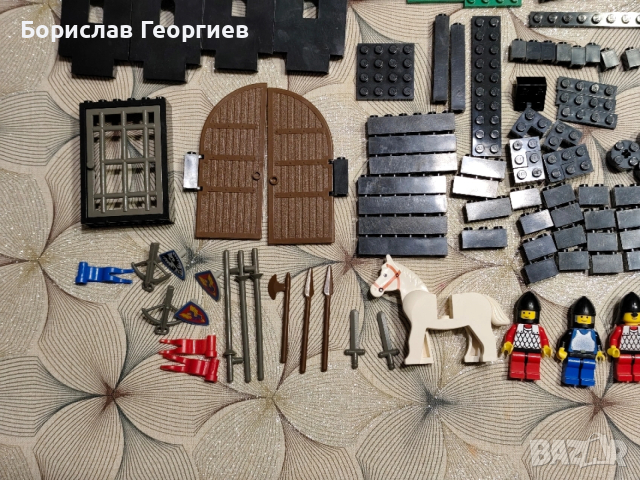 Лего 6059 lego black knights stronghold 1990 г, снимка 3 - Конструктори - 53434871