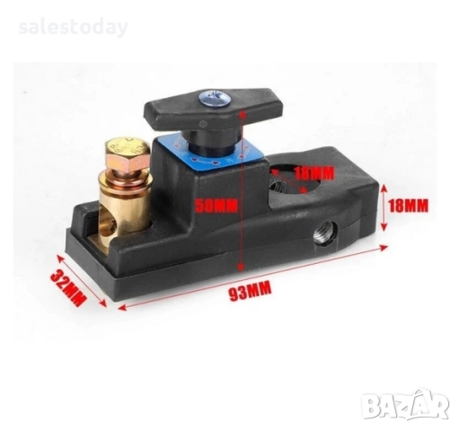 Ключ маса, превключвател, прекъсвач, изолатор на акумулатор, 12-24V, снимка 2 - Аксесоари и консумативи - 52329157