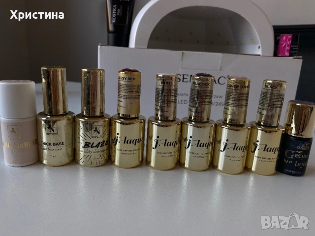 UV/LED лампа SEMILAC + комплект гел лакове Jana Nails + Kostka , снимка 3 - Други - 51446297