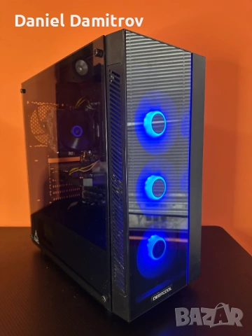 Геймърски компютър i7-6700K,RX 580 8GB,16GB RAM,256GB SSD,1TB HDD