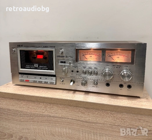 🔈ТОП ЦЕНА - Ретро триглав дек AKAI GXC-750D - Made in Japan - Профилактиран🔈