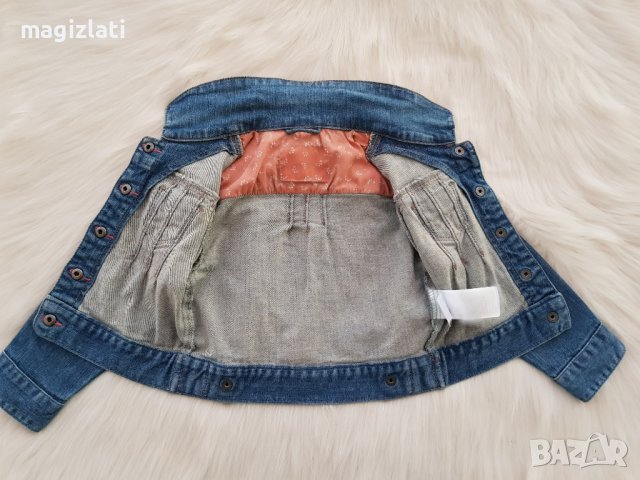 Детско дънково яке 2-3 години , снимка 3 - Детски якета и елеци - 40129349