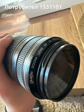 📷 Canon EF 70–300mm f/4–5.6 IS USM – телеобектив