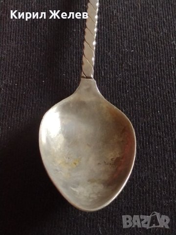 Стара лъжичка за кафе чай сувенир много красива за КОЛЕКЦИЯ ДЕКОРАЦИЯ БИТОВ КЪТ 42262, снимка 4 - Други ценни предмети - 43813930