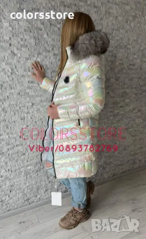 Дамско дълго зимно яке Монклер-VL-E138