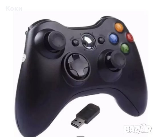 Контролер за Xbox 360, Безжичен, за компютър или лаптоп, снимка 3 - Аксесоари - 43296856