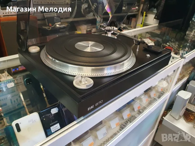 💽📻📀🎶 Грамофон ELAC PC 870 В отлично техническо и визуално състояние., снимка 12 - Грамофони - 47881079