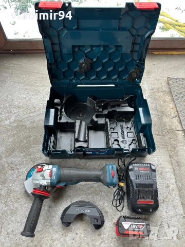 Bosch GWS 18V-11S с обороти 2025г., снимка 2 - Ъглошлайфи - 53198218