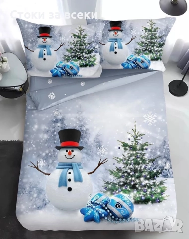 Коледни спални комплекти , снимка 14 - Спално бельо - 52541166