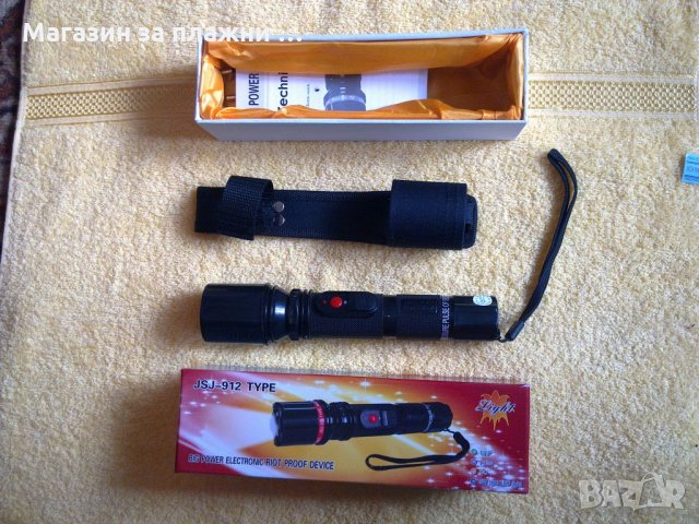 Електрошок с фенер - 912, снимка 5 - Други стоки за дома - 28880034