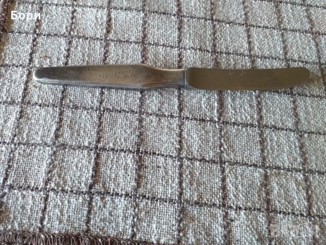 Сребърен нож Бременските музиканти, снимка 11 - Други ценни предмети - 33090727