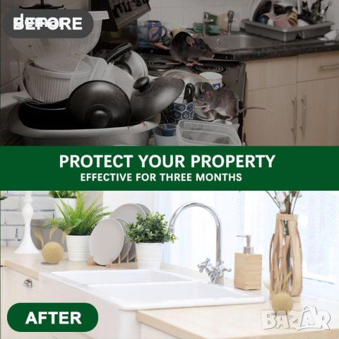 Репелент за катерици за градини, коли, тавани и др., снимка 3 - Други - 43120670