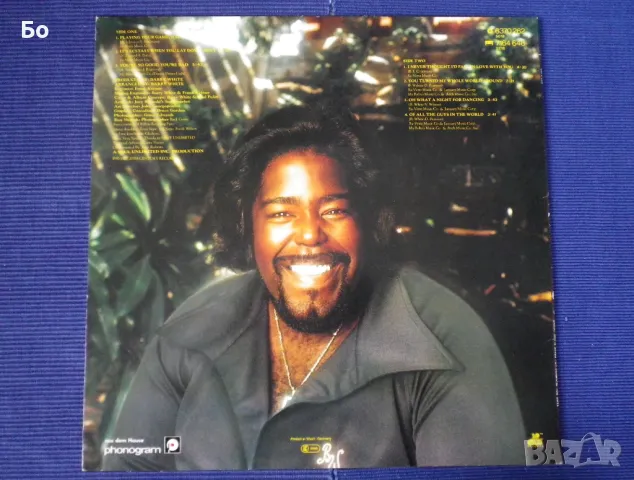 грамофонни плочи Barry White, снимка 8 - Грамофонни плочи - 48218130