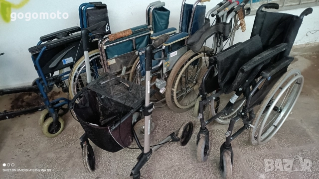 Ролатор, проходилка сгъваема, количка за хора в нужда, инвалидна количка за стари хора , снимка 14 - Ролатори - 50429014