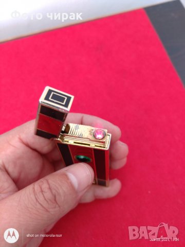 Противоветрова запалка с батерия, палене с бутон, снимка 4 - Запалки - 33386303