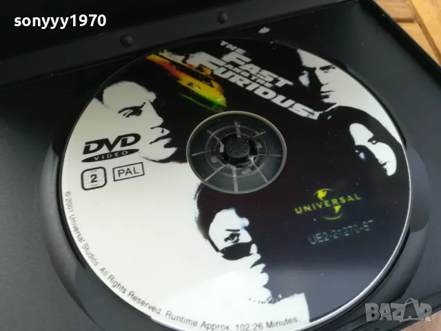 2 FAST 2 FURIOUS DVD 0505251726, снимка 2 - DVD филми - 50166197