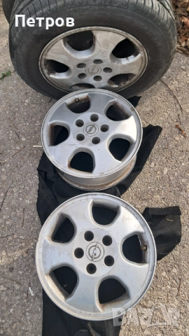 Летни гуми Викинг 195/65/15 със алуминиеви джанти за опел 15 цола, снимка 2 - Гуми и джанти - 52612327