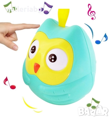 Музикална играчка совичка – за количка / кошара
