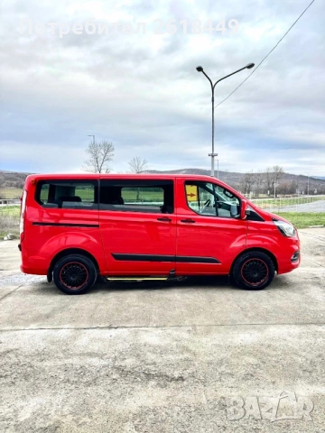 Ford Transit Custom 2.2 TDCi, 9 Места, Facelift, 2x Клима, EURO 6, LED, снимка 4 - Бусове и автобуси - 53407821