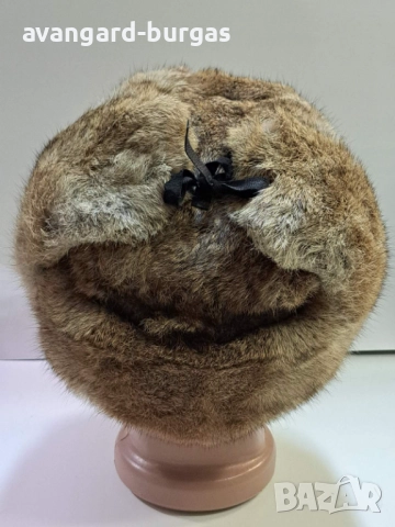 Мъжка шапка калпак - ушанка Заешка-209, снимка 4 - Шапки - 52205714