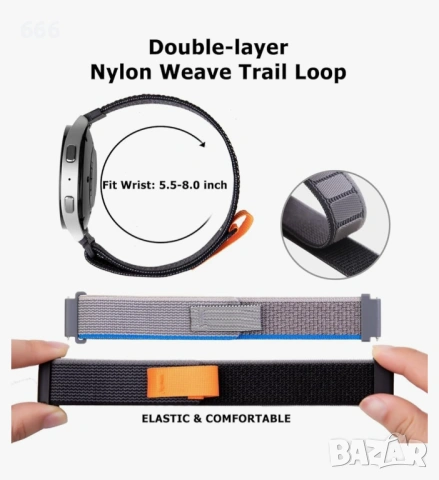 Комплект от 4 каишки съвместими с Samsung Galaxy Watch, снимка 4 - Каишки за часовници - 53303615