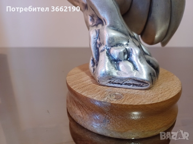 Бронзов Икар, снимка 5 - Статуетки - 52514408