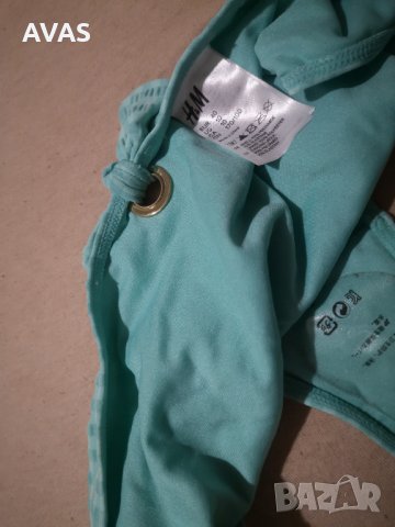 Нов H&M бански 40 размер долнище морско зелен, снимка 3 - Бански костюми - 33497453