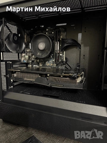 Геймърски компютър Ryzen 5 2400G, RX 580, 16GB DDR4, снимка 2 - Геймърски - 52460509