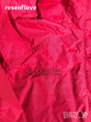 Columbia дамско червено яке размер - М, снимка 9 - Якета - 53261910