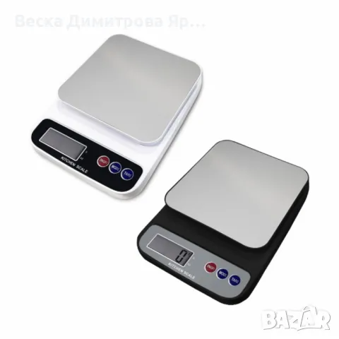 Кухненска везна Rosberg, 5 кг., 2хААА батерии , LED екран