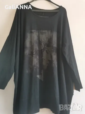СТРАХОТНА ТУНИКА ЕФЕКТЕН ДЕСЕН 4XL-6XL, снимка 2 - Туники - 50132423