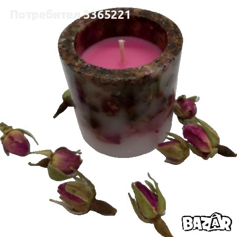 Цилиндър от рози