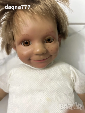 Необикновена кукла марка D’anton Jos 1970 г, снимка 3 - Колекции - 52856691