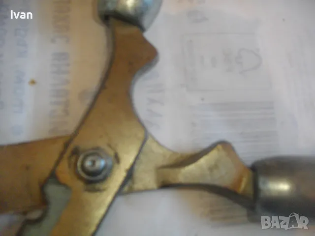 PEREL ФРЕНСКА ПРОФЕСИОНАЛНА 470мм РЪЧНА НОЖИЦА СТАРО КАЧЕСТВО РЯЗАНЕ ВСЯКАКВИ НЕМЕТАЛНИ ПОВЪРХНОСТИ, снимка 9 - Други инструменти - 48605114