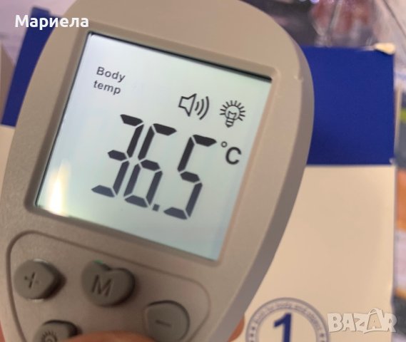 Безконтактен Инфрачервен Термометър / Инфрачервен термометър за телесна температура, снимка 9 - Други - 44138310