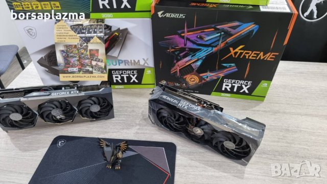 Видео карта GIGABYTE GeForce RTX3090 GAMING OC 24GB - 2 броя на път с доставка за 08.11, снимка 13 - Видеокарти - 34694308