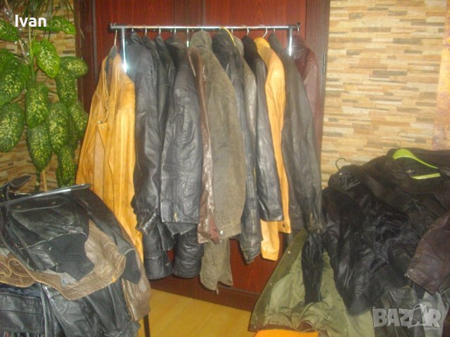 Яке/Якета Естествена Кожа-За Магазин Дрехи Втора Употреба-Мъжки/Дамски-Сезони: Есен-Зима/Пролет-Лято, снимка 2 - Якета - 37720202