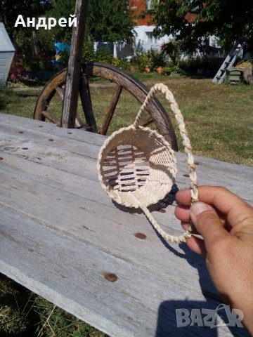 Стара кошница #5, снимка 4 - Антикварни и старинни предмети - 26944514